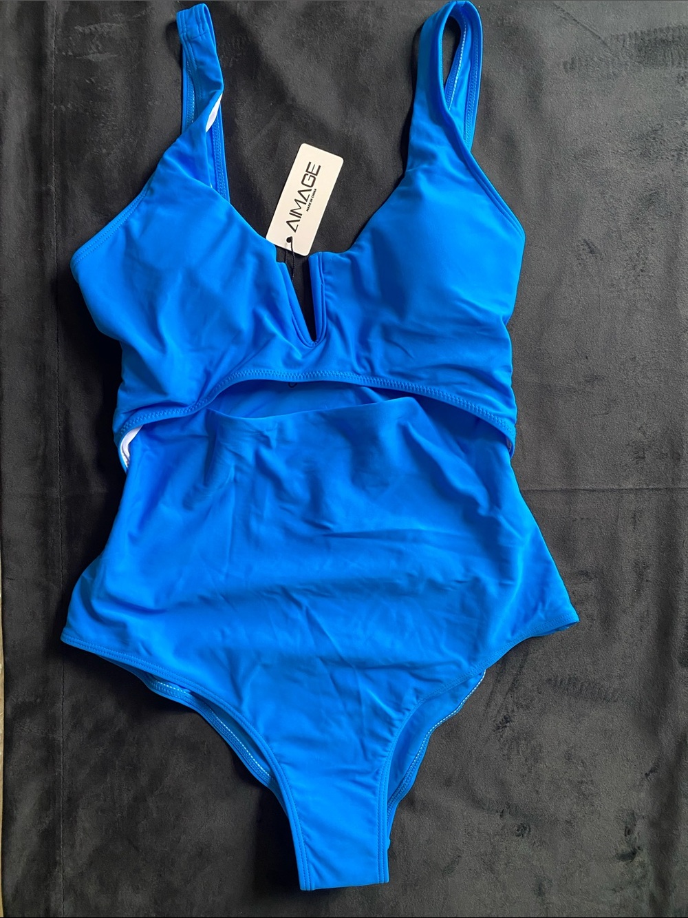 Kids Cobalt Blue One-Piece Bodysuit